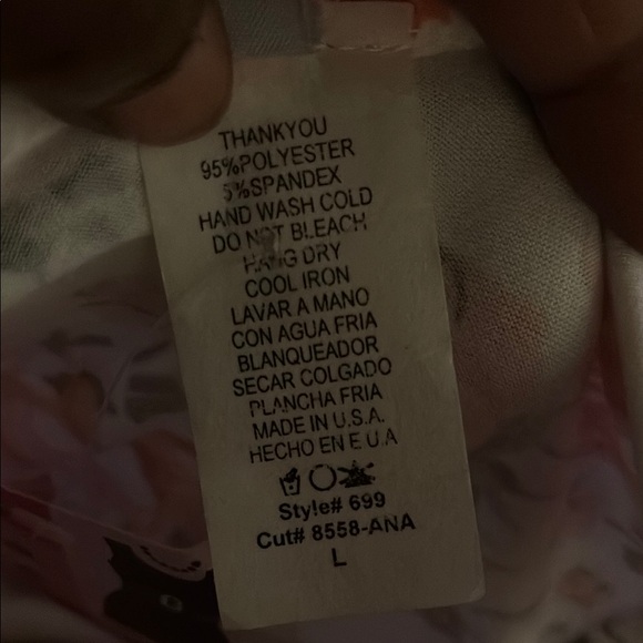 💥Moa Moa Floral Mini Dress - Pink and White - Picture 3 of 5